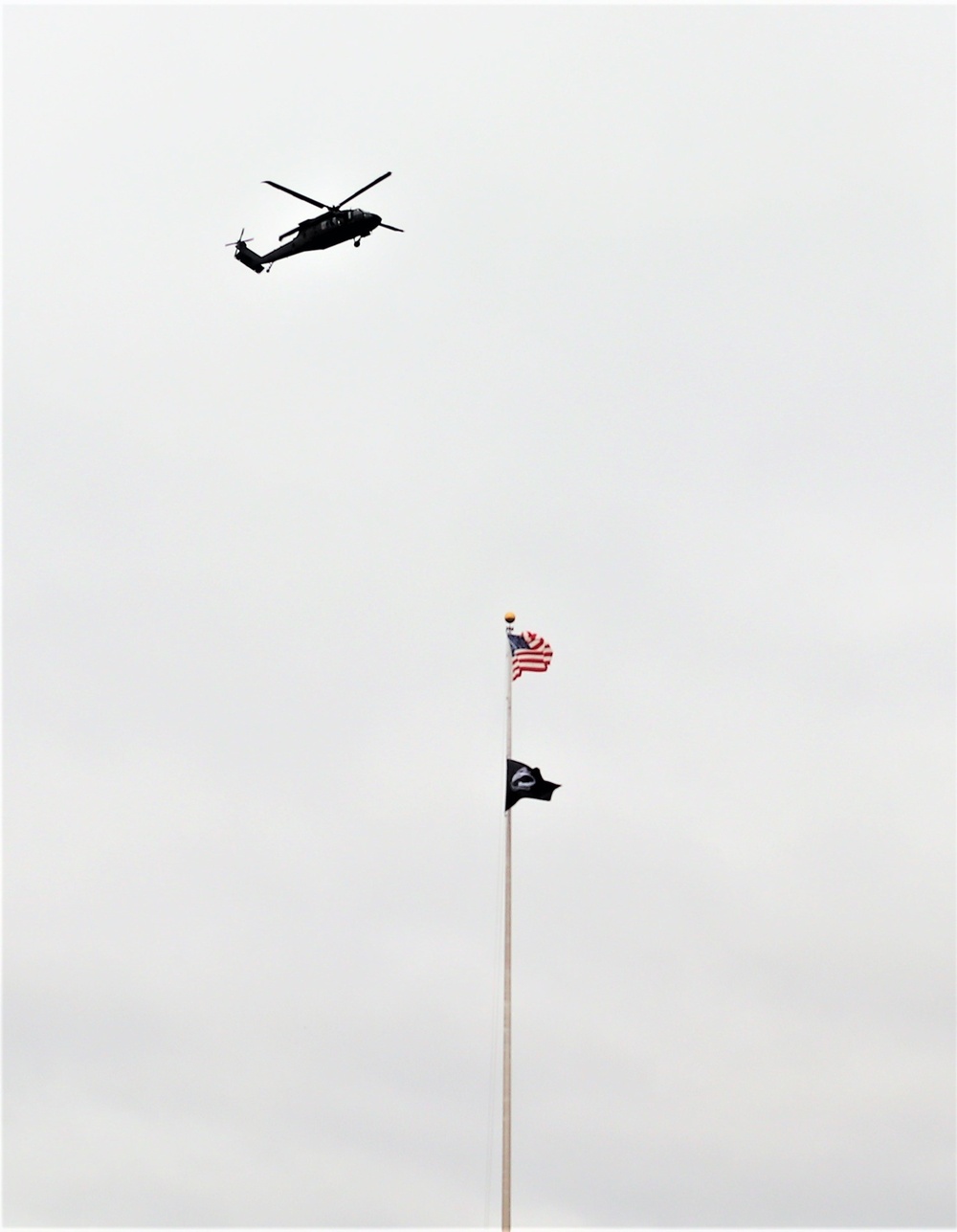 Wisconsin National Guard UH-60 Black Hawk training operations at Fort McCoy