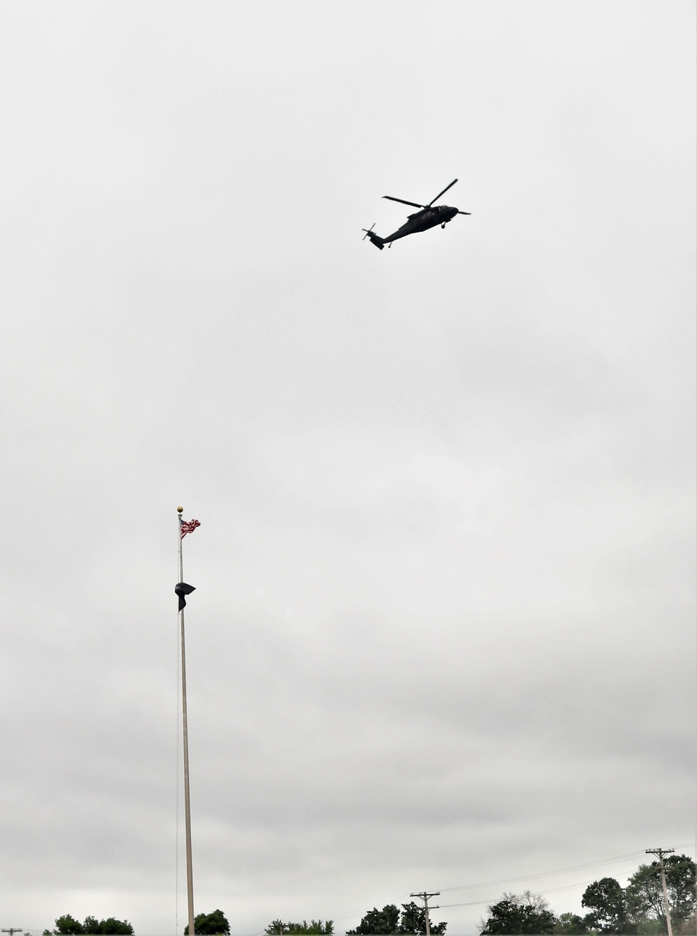 Wisconsin National Guard UH-60 Black Hawk training operations at Fort McCoy