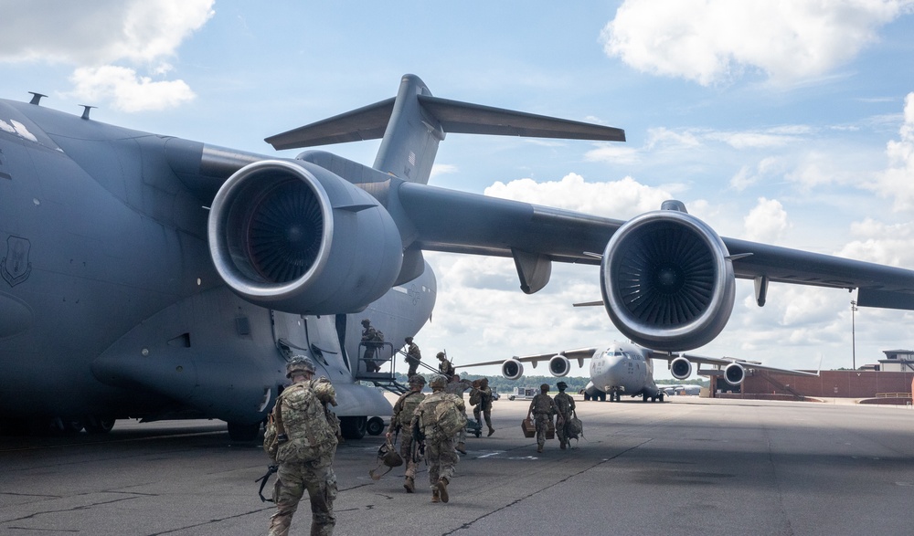 Immediate Response Force mobilize
