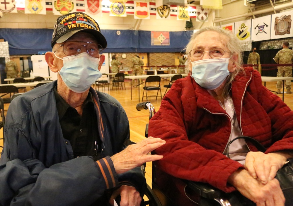 WWII POW receives vaccine