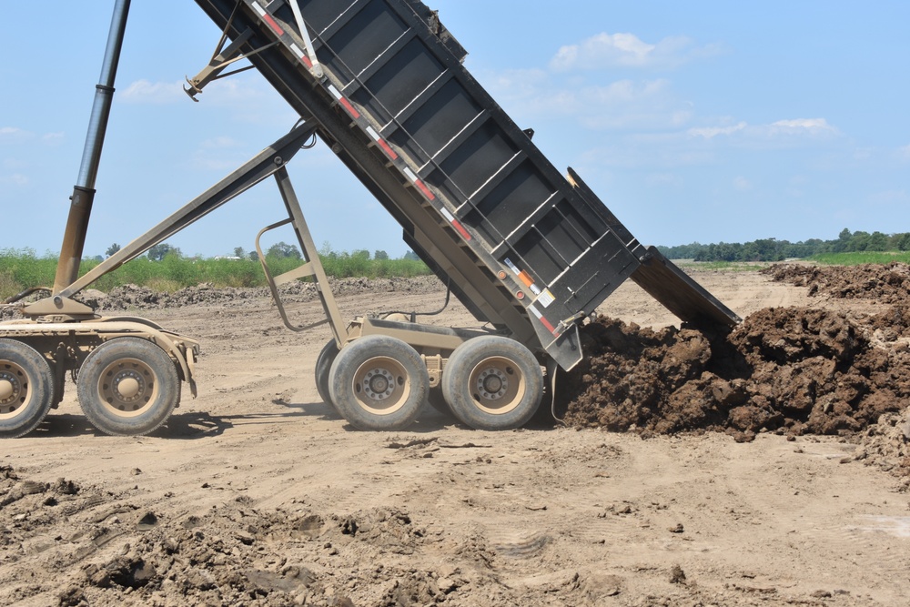 Memphis District Moves Dirt in Arkansas