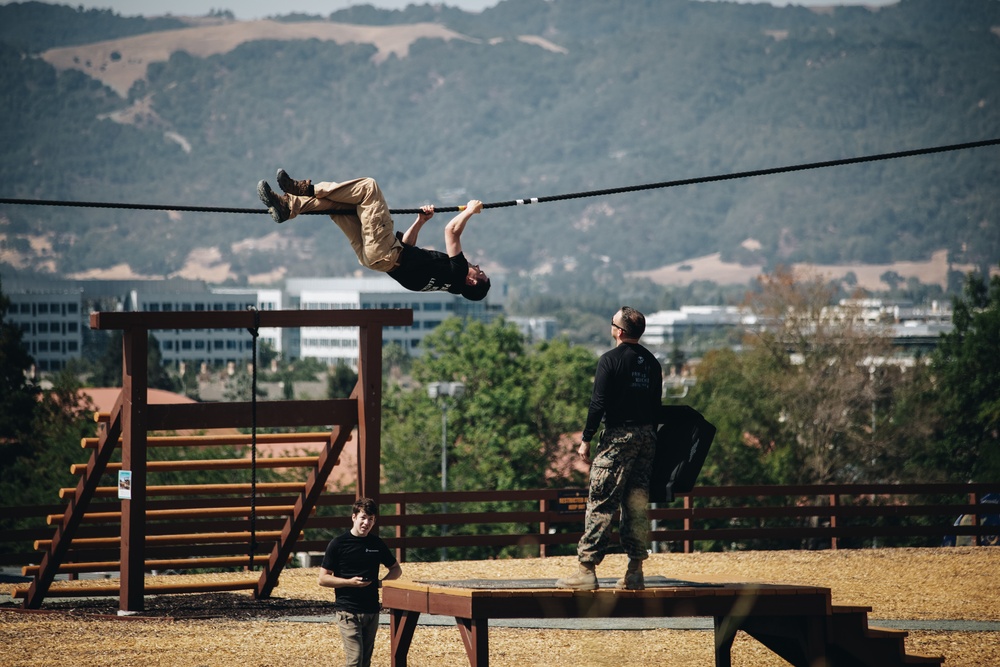 RS San Francisco: Officer Candidates Take On Obstacle Course
