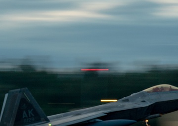 F-22 Raptors Return to JBER