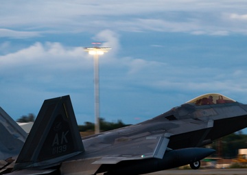 F-22 Raptors Return to JBER