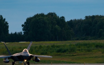F-22 Raptors Return to JBER