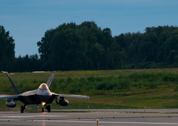 F-22 Raptors Return to JBER