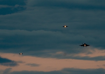 F-22 Raptors Return to JBER