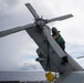 Routine maintenance on MH-60S Sea Hawk
