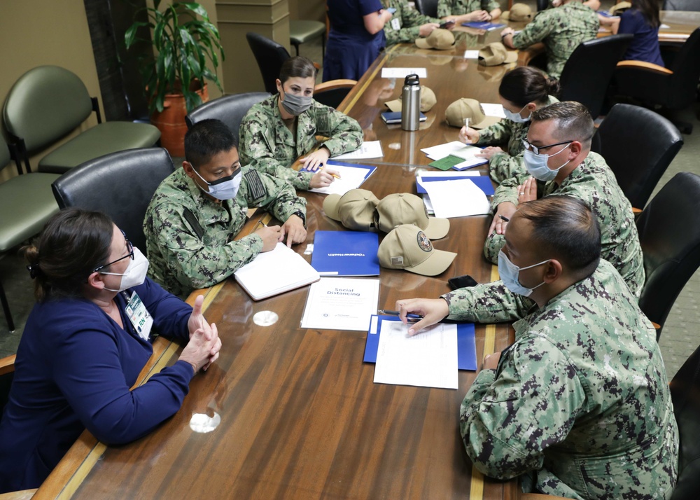 Navy Medical Support Team Aids Lousiana Hospital