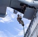 FRP Marines Fast Rope into Live Fire Deck Shoot