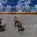 FRP Marines Fast Rope into Live Fire Deck Shoot