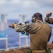 FRP Marines Fast Rope into Live Fire Deck Shoot