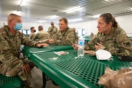 Commanding General of the Army Reserve visits in-person training at Fort McCoy to address Leadership