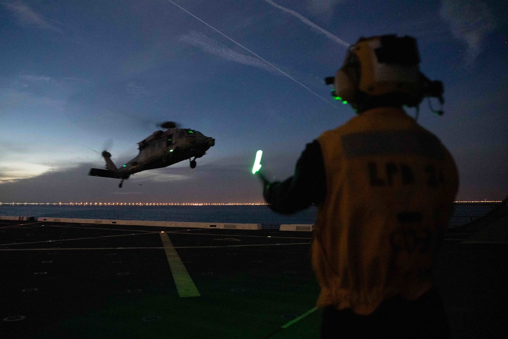USS Arlington provides humanitarian aid to Haiti