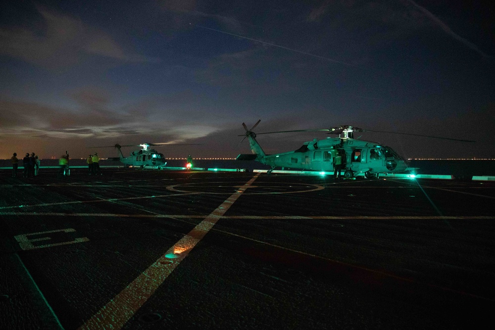 USS Arlington provides humanitarian aid to Haiti
