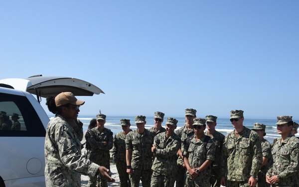 Midshipmen Visit NBG 1