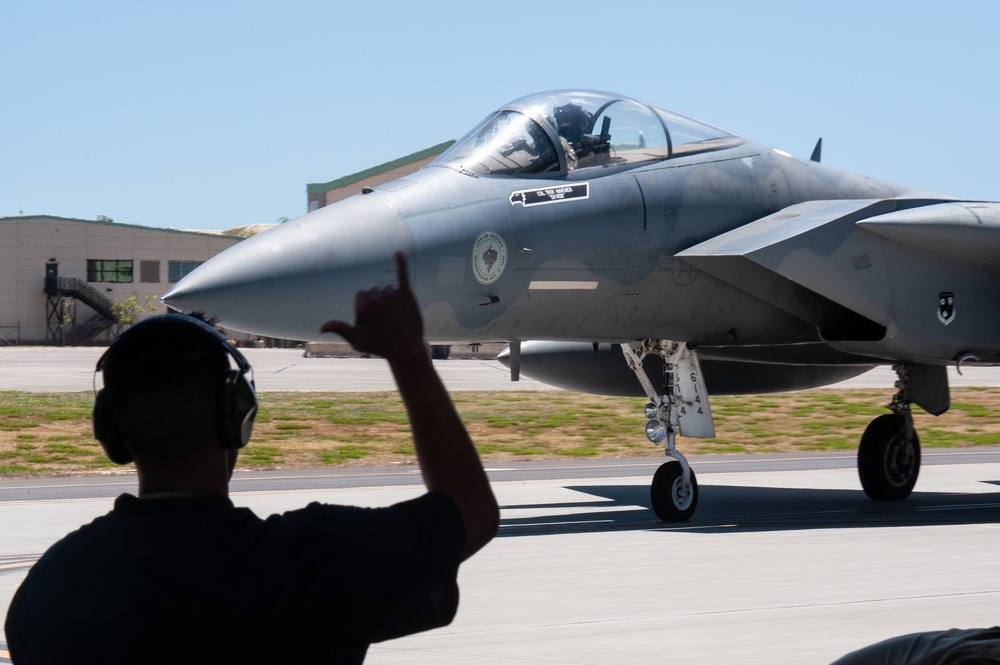 Combat aircraft integrate in Hawaii for exercise Sentry Aloha-21