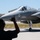 Combat aircraft integrate in Hawaii for exercise Sentry Aloha-21 A ground crew member wearing hearing protection is directing a military fighter jet on a taxiway at an air base. The aircraft appears to be an F-15 Eagle in gray livery, with a pilot visible in the cockpit. The scene takes place on a sunny day with base infrastructure visible in the background.