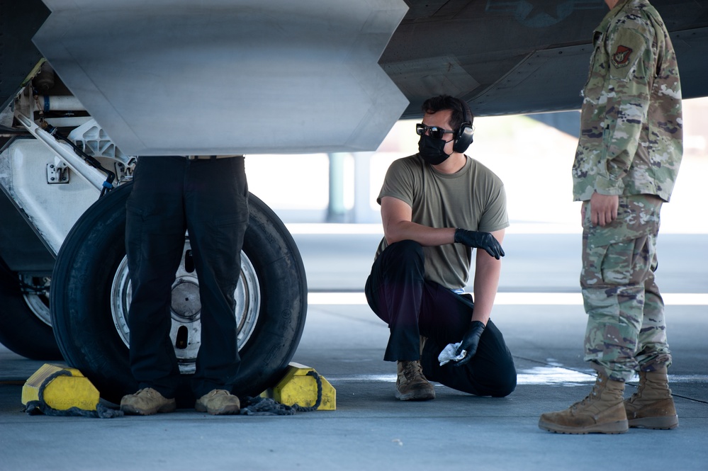 Combat aircraft integrate in Hawaii for exercise Sentry Aloha-21