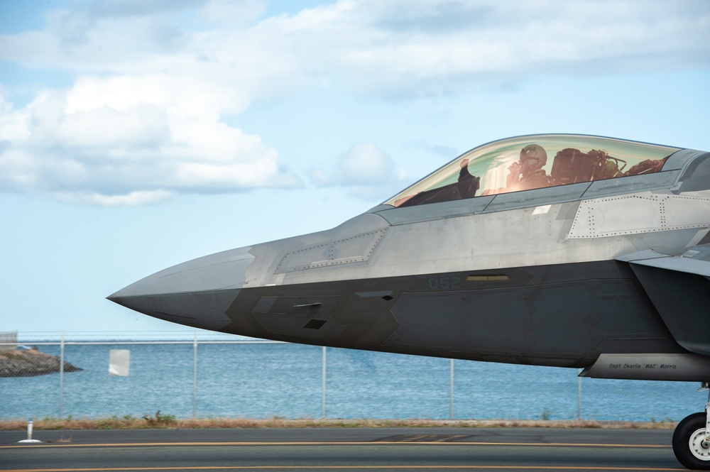 Combat aircraft integrate in Hawaii for exercise Sentry Aloha-21