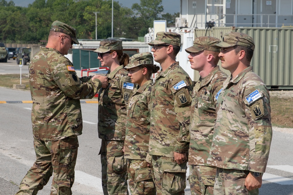 Vermont's Adjutant General Visits Troops in Kosovo