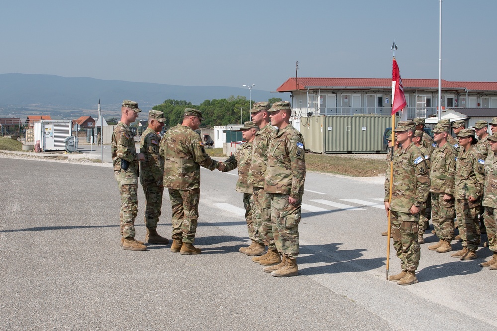 Vermont's Adjutant General Visits Troops in Kosovo