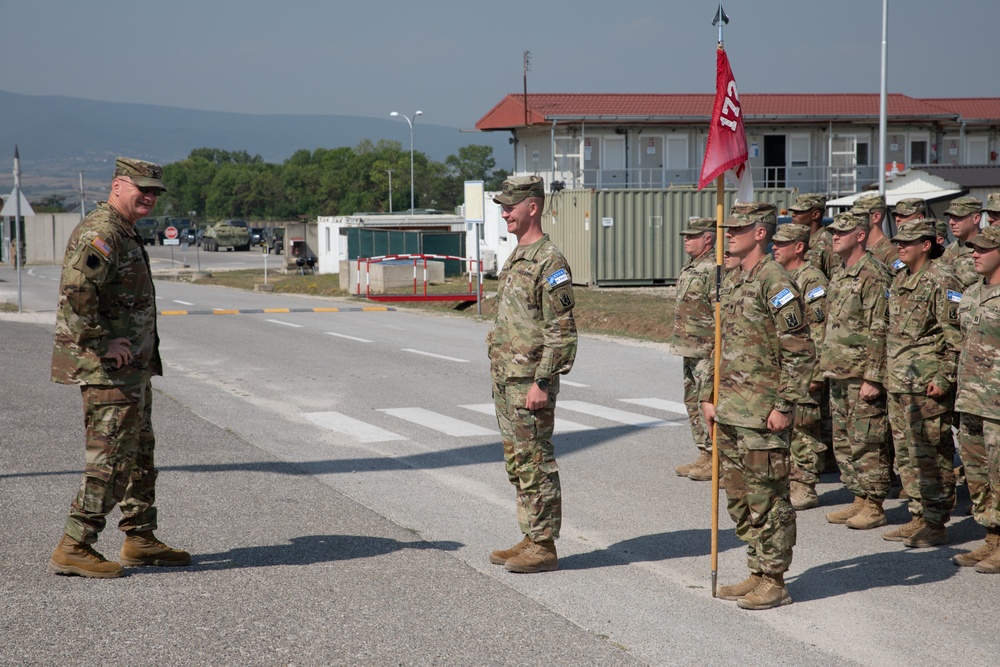 Vermont's Adjutant General Visits Troops in Kosovo