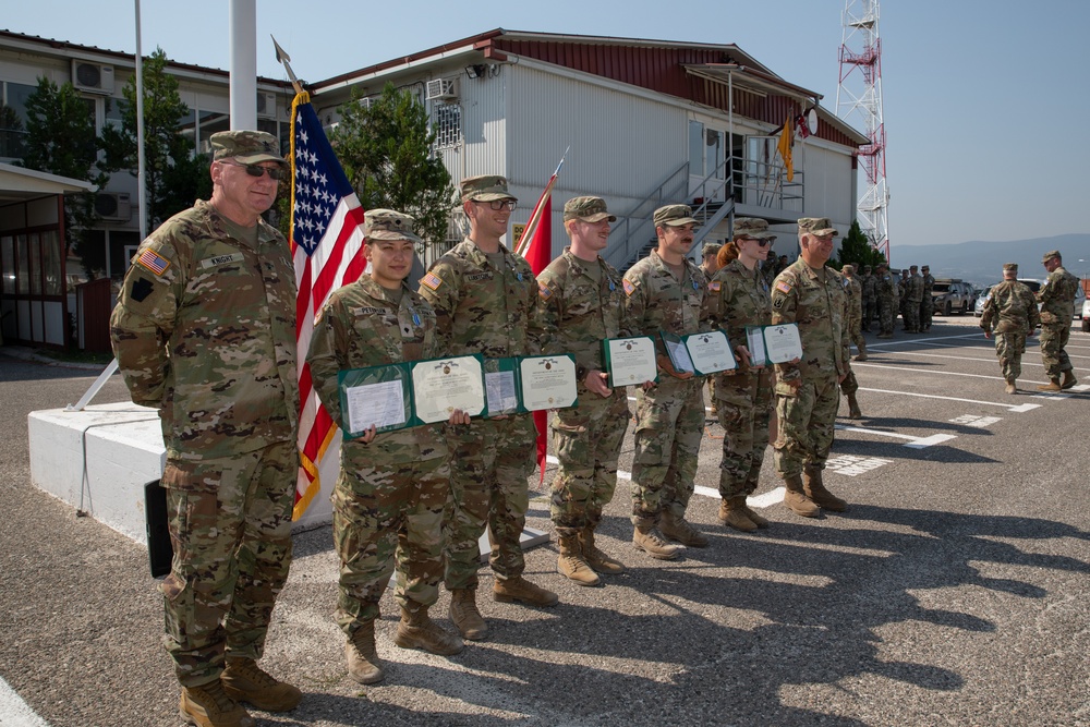 Vermont's Adjutant General Visits Troops in Kosovo