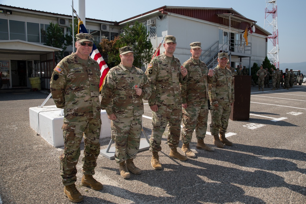 Vermont's Adjutant General Visits Troops in Kosovo