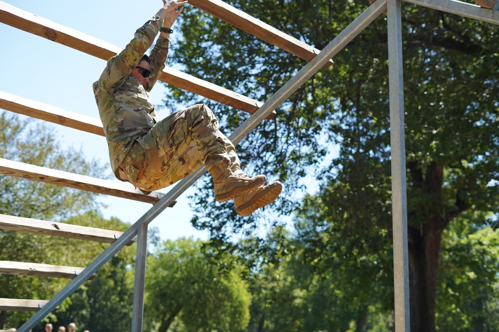 434th Field Artillery Battalion, Basic Combat Training Obstacle Course