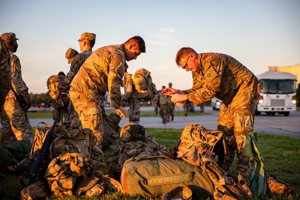 Paratroopers Mobilize for Deployment
