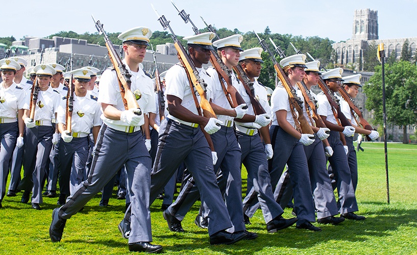 DVIDS Images Class of 2025 cadets receive praise, cheer during