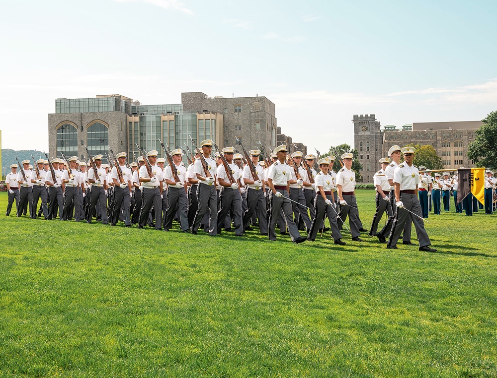 DVIDS Images Class of 2025 cadets receive praise, cheer during