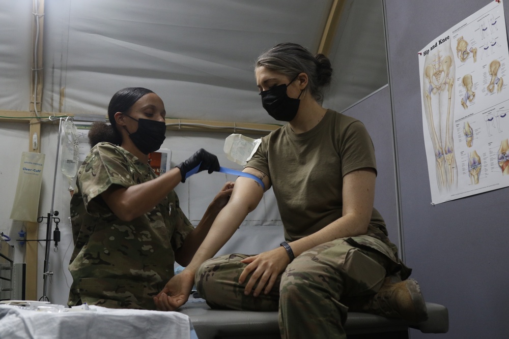 Combat Medics prepares for Heat Causalities