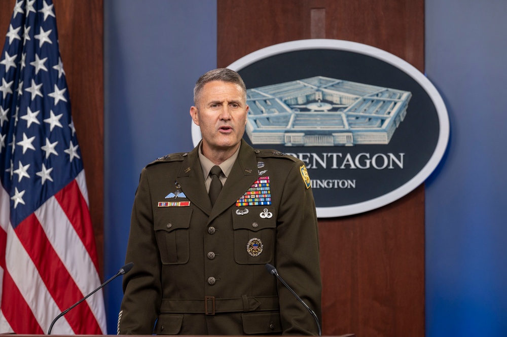 Pentagon Press Briefing