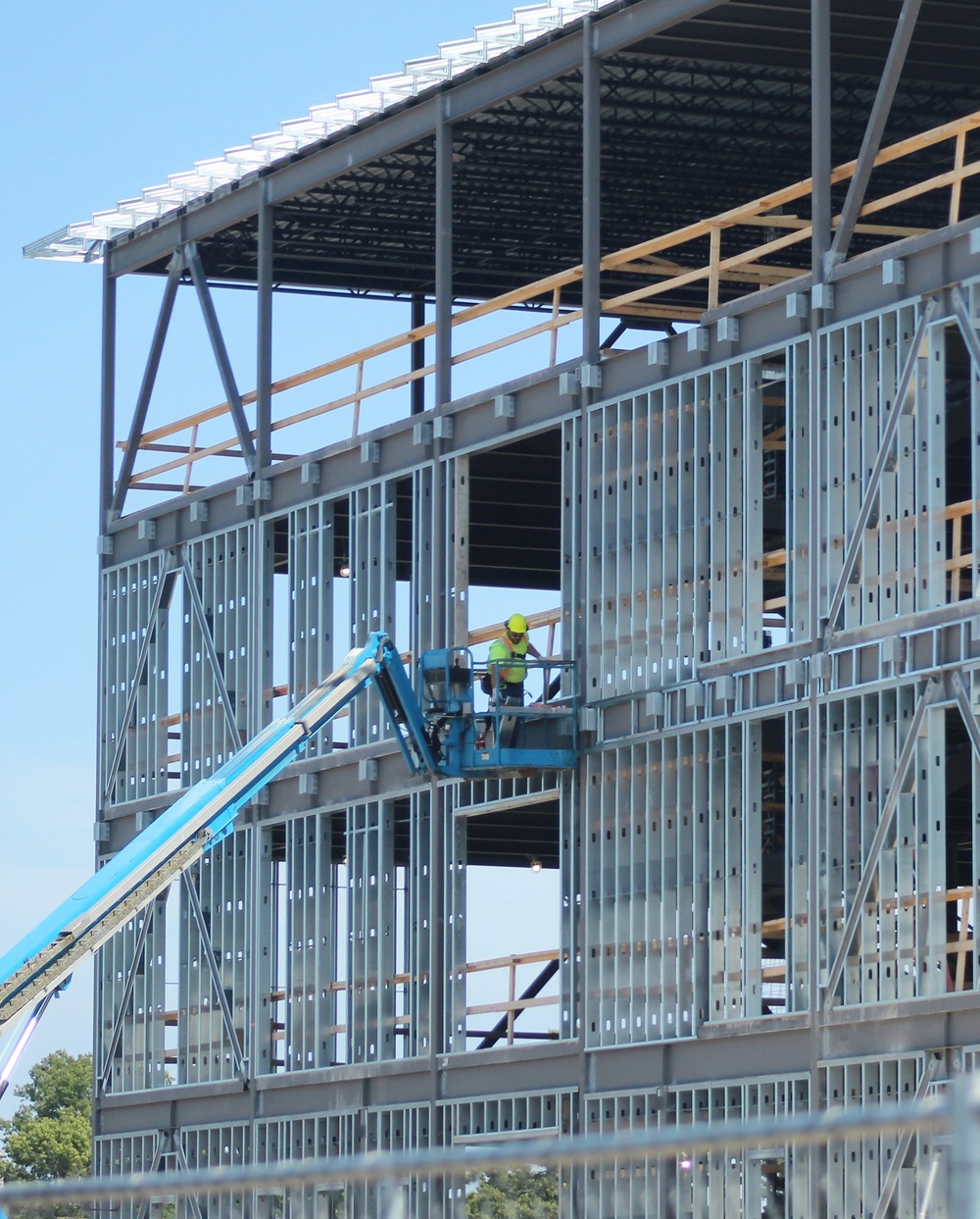 Army Corps of Engineers-managed barracks project, funded in fiscal year '20, continues at Fort McCoy