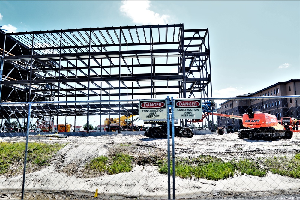 Army Corps of Engineers-managed barracks project, funded in fiscal year '20, continues at Fort McCoy