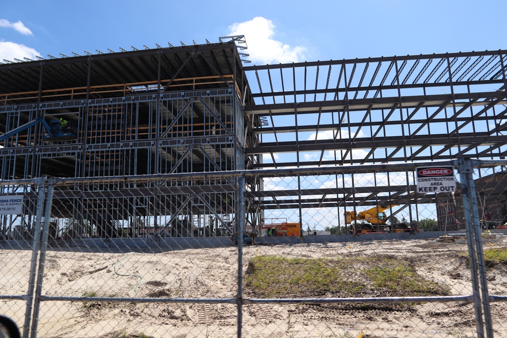 Army Corps of Engineers-managed barracks project, funded in fiscal year '20, continues at Fort McCoy