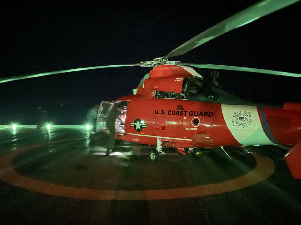 Coast Guard medevacs oil rig crew member 150 miles off Corpus Christi, Texas