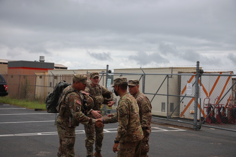 10th MTN DIV CSM Flies With 10th CAB