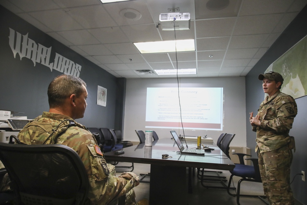 10th MTN DIV CSM Flies With 10th CAB