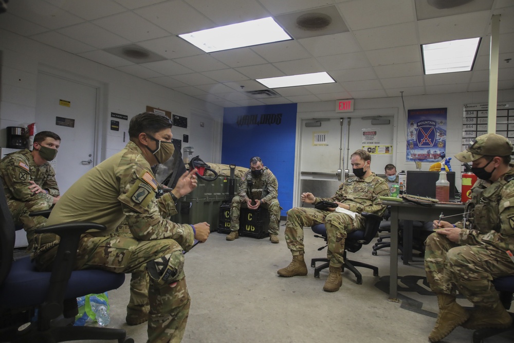 10th MTN DIV CSM Flies With 10th CAB