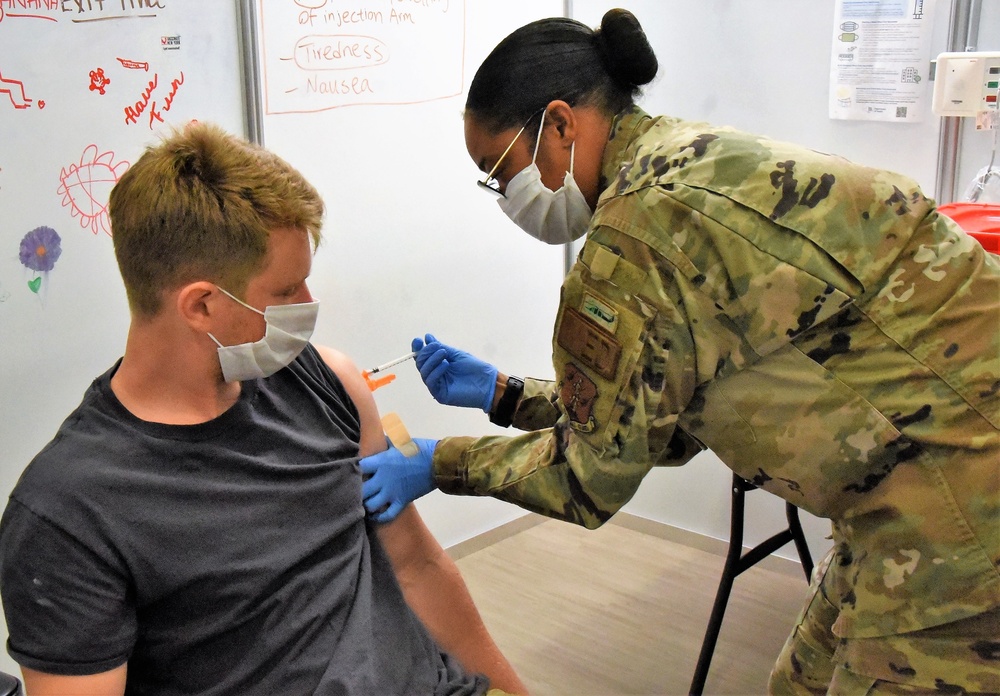 NY National Guard continue to support State vaccination efforts