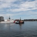 Coast Guard Cutter Spencer departs Base Boston