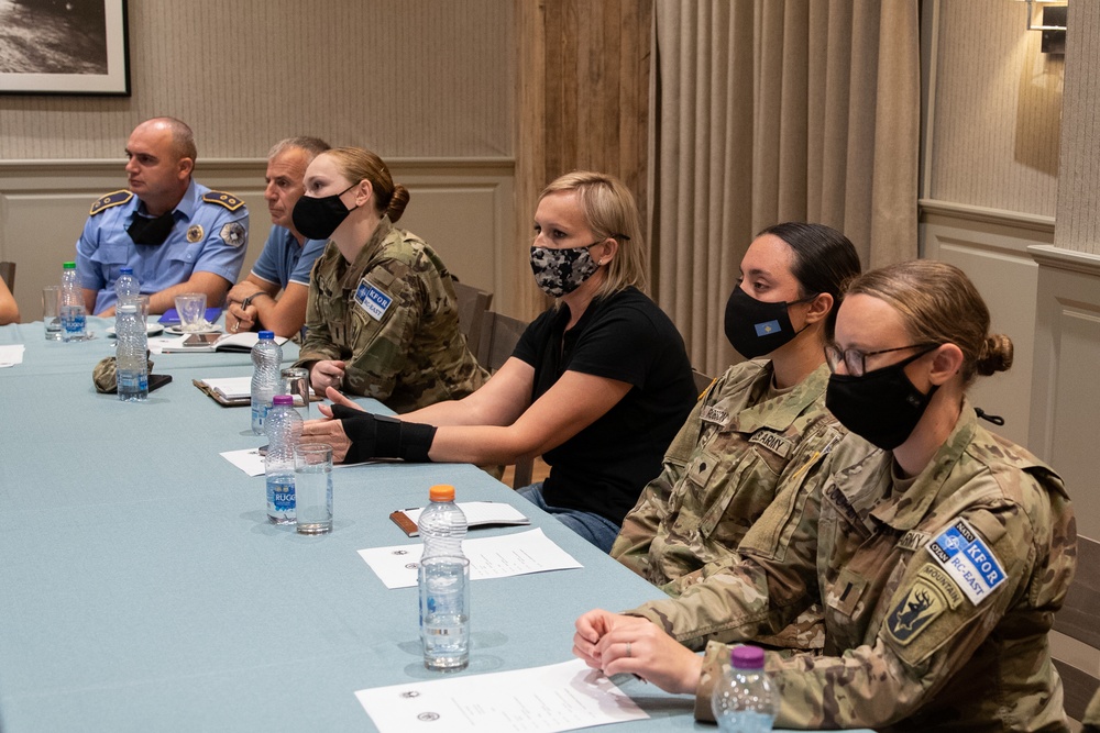 Kosovo Police Women's Association hosts, &quot;Leadership Training Day,&quot; in Pristina.