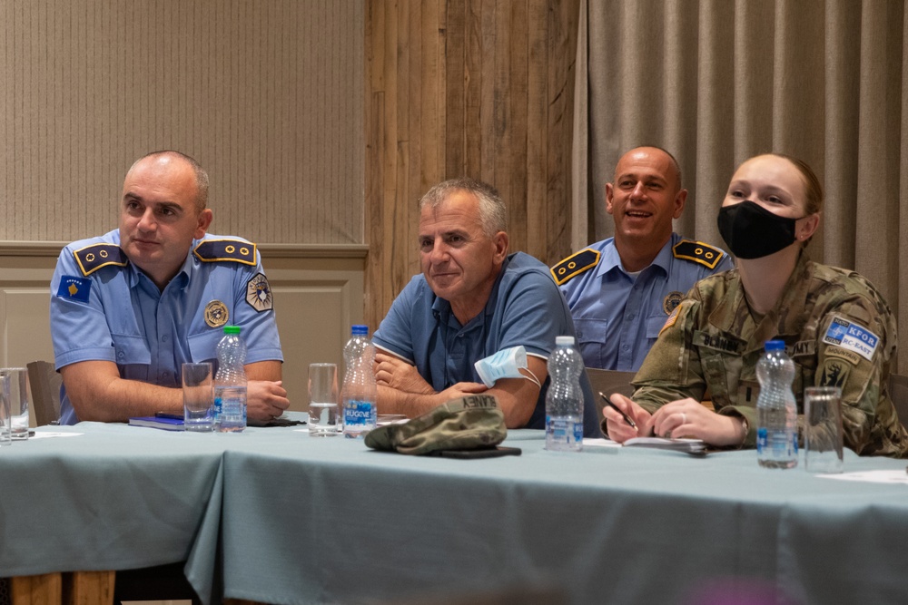 Kosovo Police Women's Association hosts, &quot;Leadership Training Day,&quot; in Pristina.