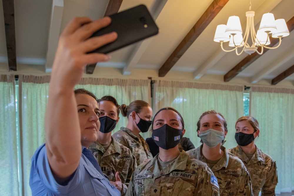 Kosovo Police Women's Association hosts, &quot;Leadership Training Day,&quot; in Pristina.