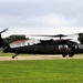Wisconsin National Guard UH-60 Black Hawk training operations at Fort McCoy