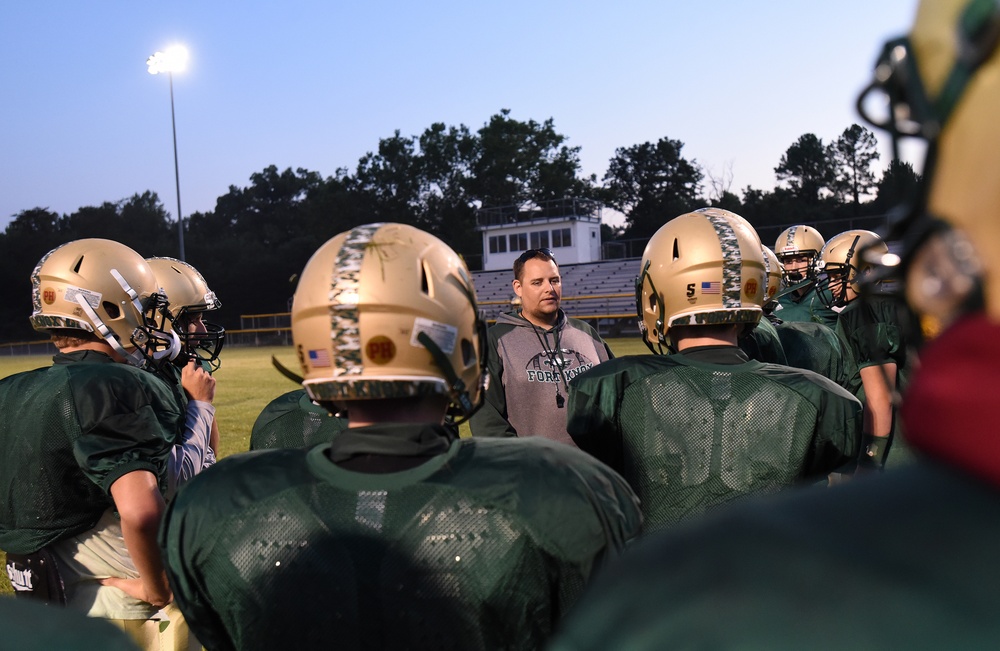 DVIDS - Images - Fort Knox Eagles football team pursuing winning season