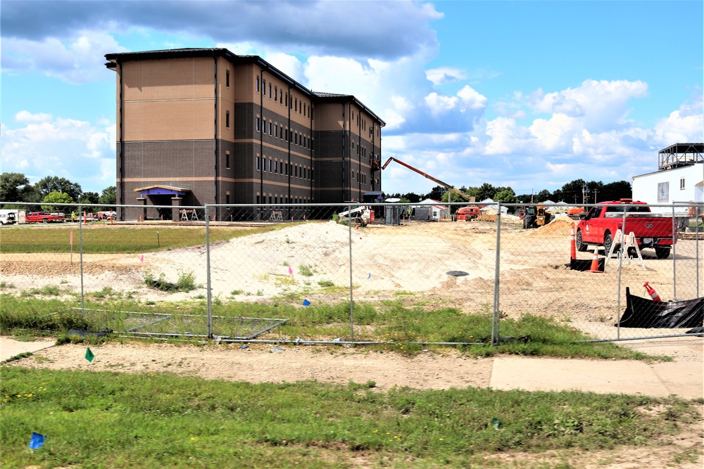 Fiscal 2019-funded barracks project is closer to completion at Fort McCoy